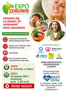 Expo Zdrowie w Zabrzu – zadbaj o zdrowie i sprawdź poziom stresu